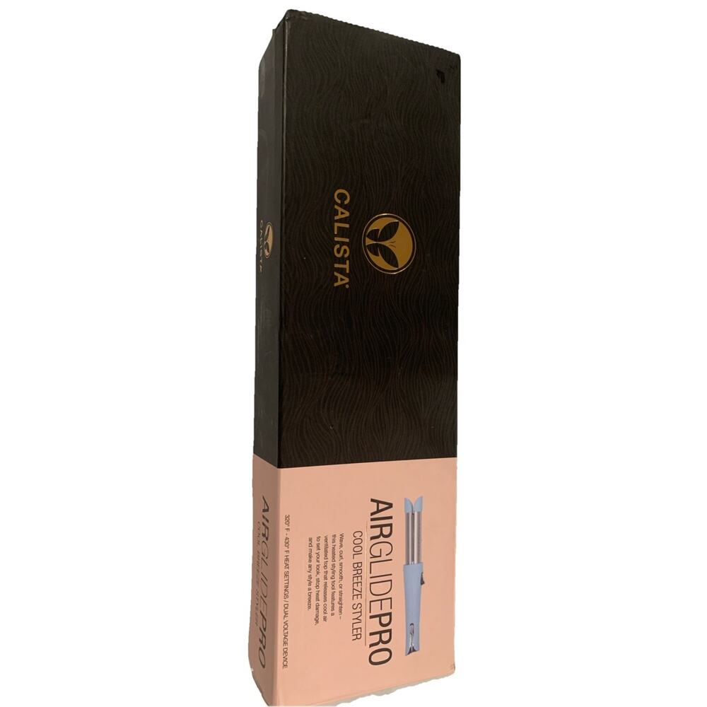 Calista AirGlide Pro Cool Breeze Styler LIGHT‎ BLUE New *Open Box*